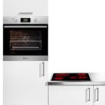 BAUKNECHT Backofen-Set BAKO 700 STEAM, mit 2-fach-Teleskopauszug