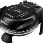 G3Ferrari Pizzaofen Delizia G1000610 schwarz, bis 400 Grad mit feuerfestem Naturstein