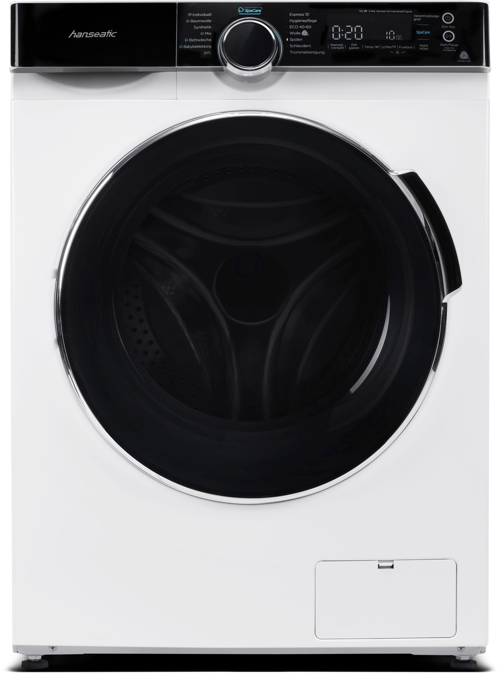 Hanseatic Waschmaschine HWMK814A, 8 kg, 1400 U/min – Bild 3