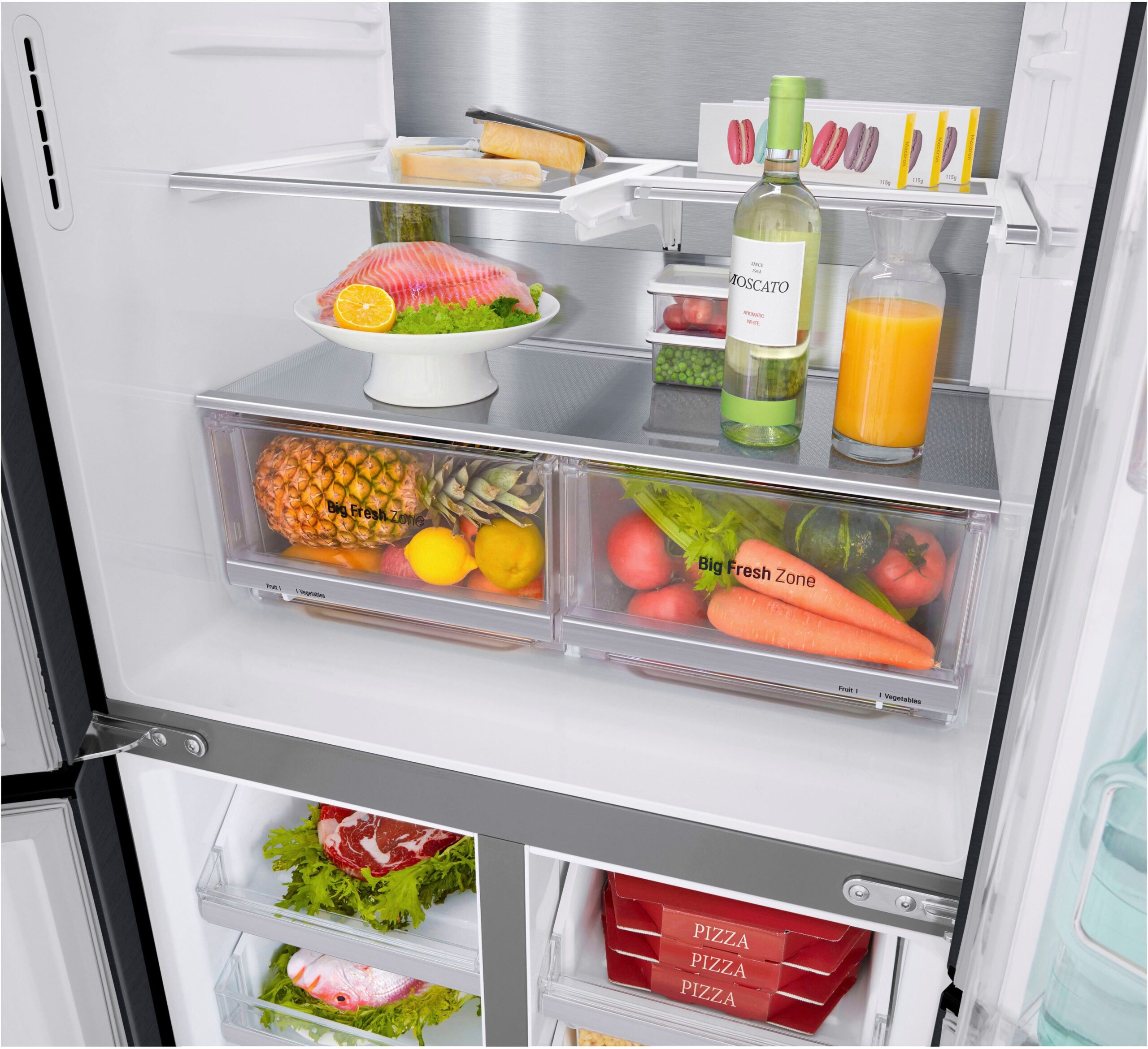 LG Multi Door GMX844MC6F, 178,7 cm hoch, 83,5 cm breit – Bild 19