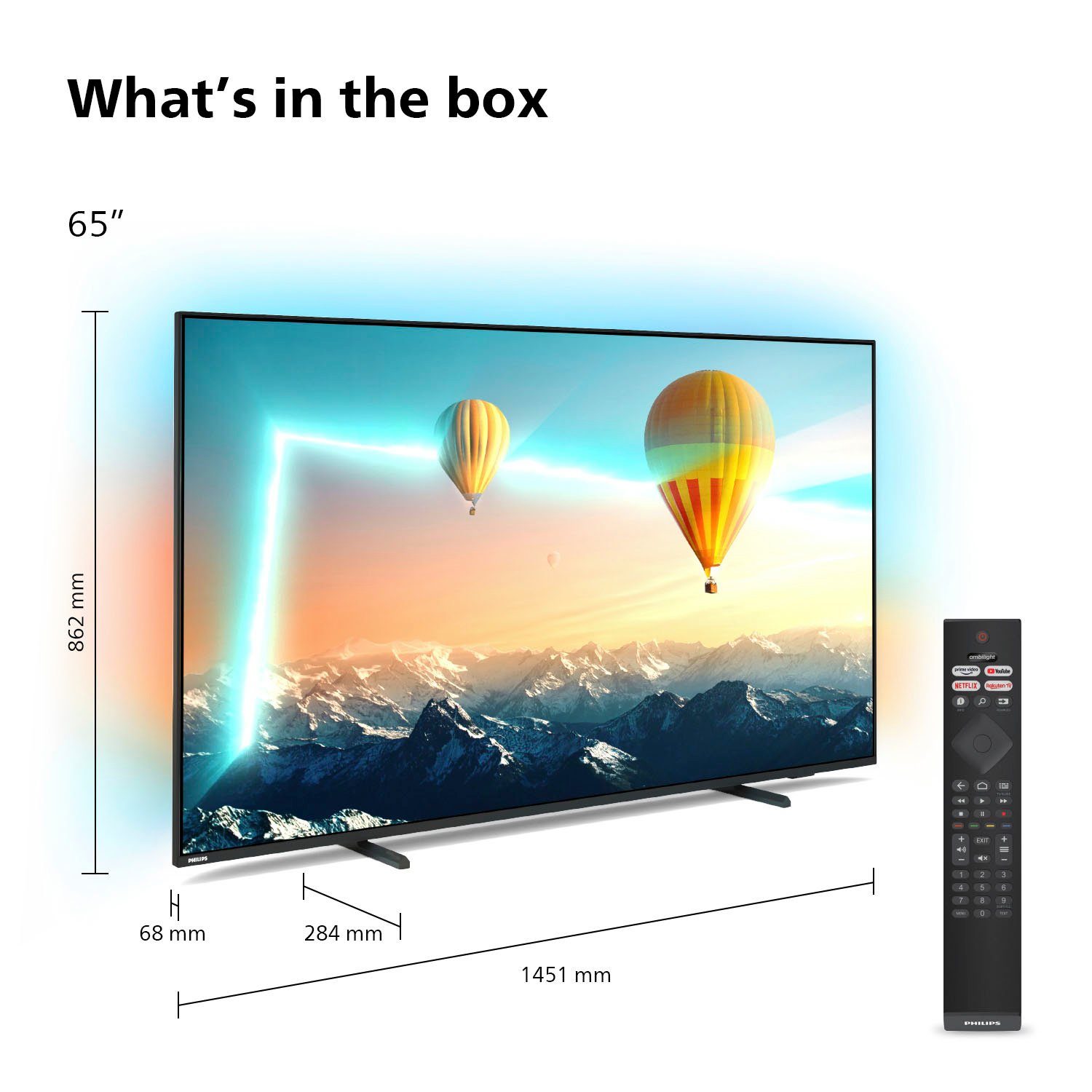 Philips 65PUS8007/12 LED-Fernseher (164 cm/65 Zoll, 4K Ultra HD, Android TV, Smart-TV) – Bild 12