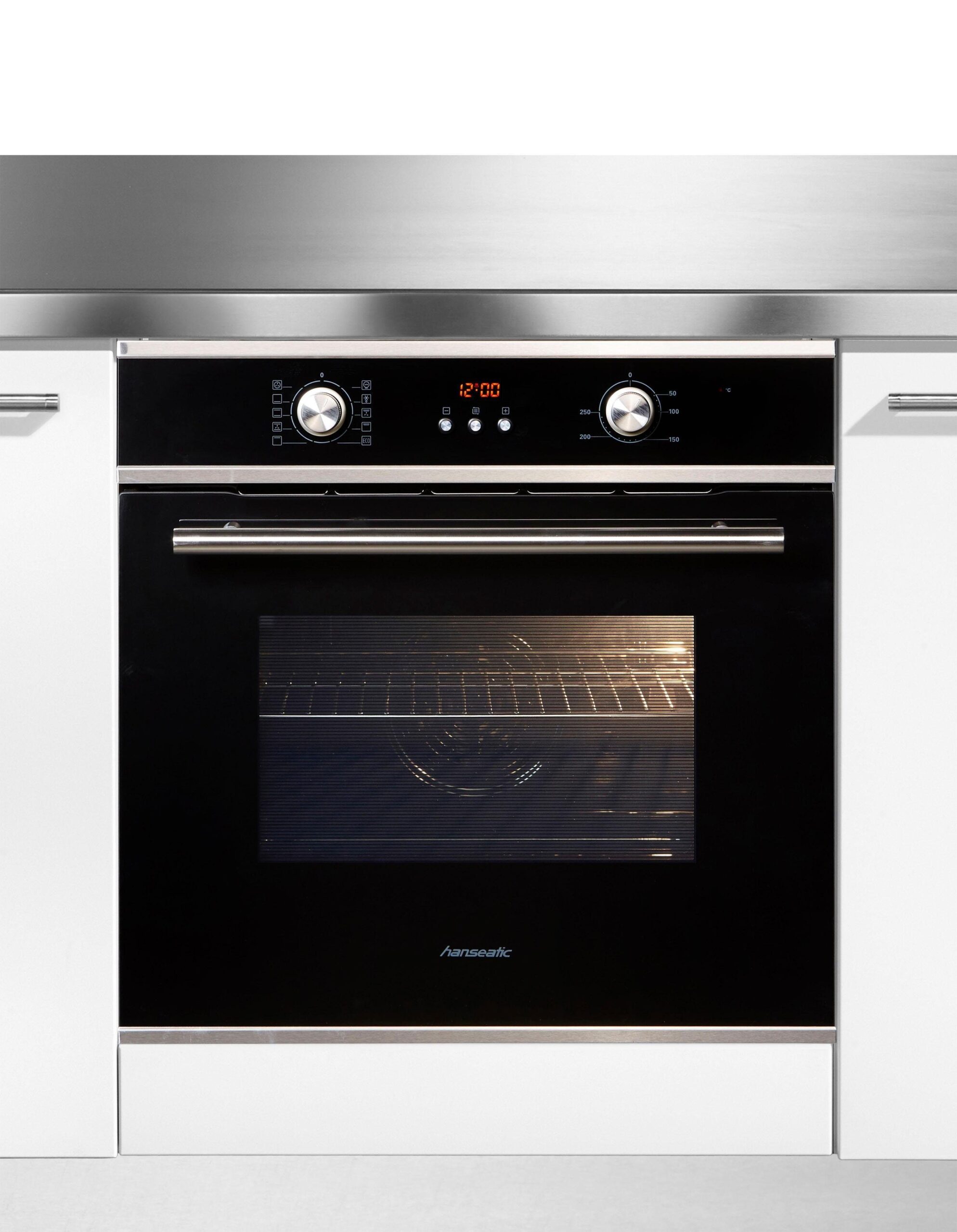 Hanseatic Einbaubackofen 65M90D0-E11319G, mit Auftaufunktion – Bild 2