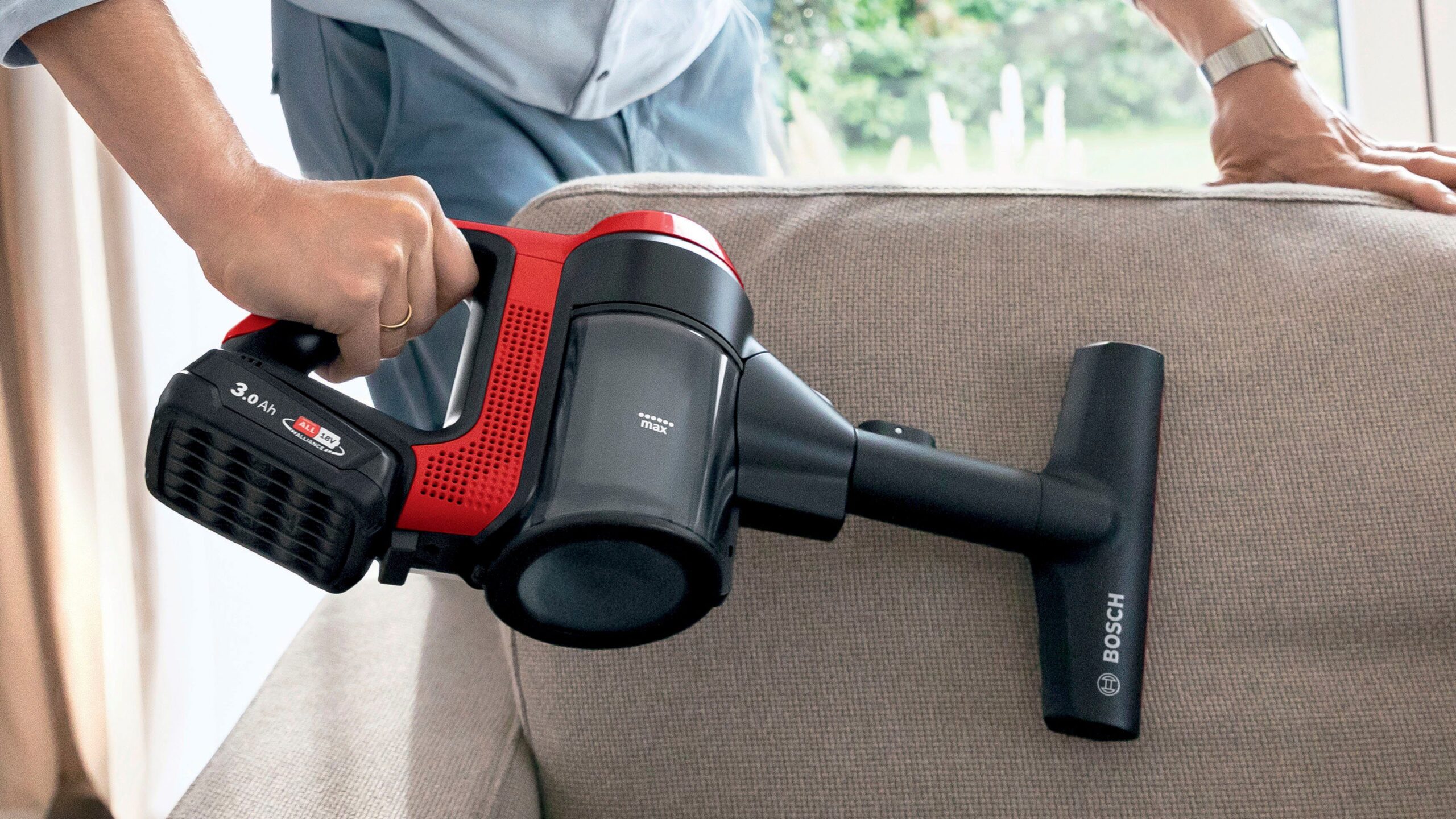 BOSCH Akku-Stielstaubsauger Unlimited Serie 7 BKS711PET, beutellos, 40 Min. Laufzeit, knickbares Rohr, inkl. umfangreichen Zubehör – Bild 4