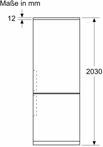 BOSCH Kühl-/Gefrierkombination KGN49VICT, 203 cm hoch, 70 cm breit – Bild 3