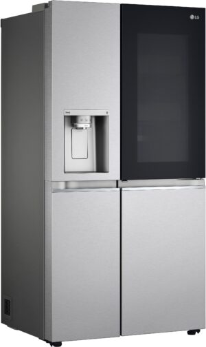 LG Side-by-Side GSXV90BSDE, 179 cm hoch, 91,3 cm breit, Craft Ice Bereiter