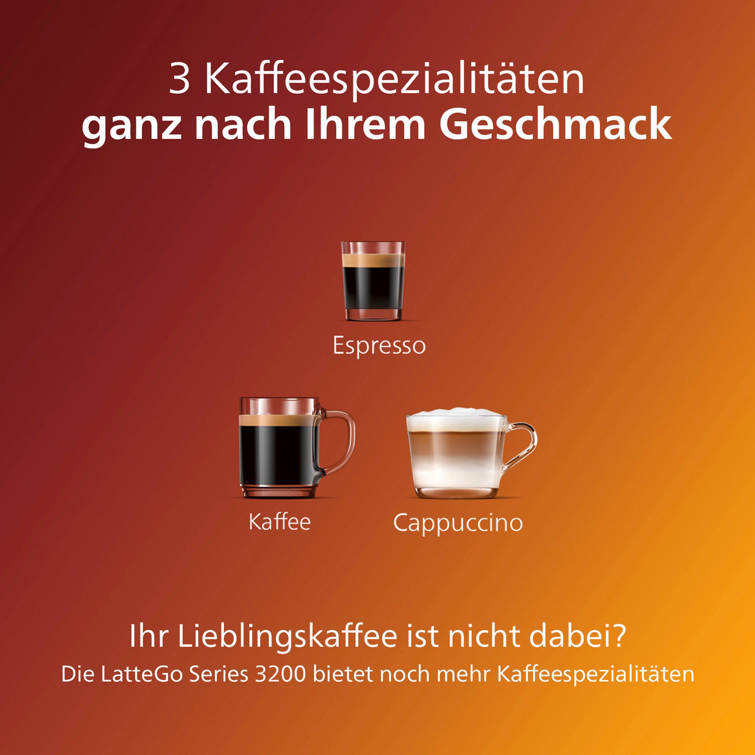 Philips Kaffeevollautomat 2200 Serie EP2231/40 LatteGo, klavierlackschwarz – Bild 9