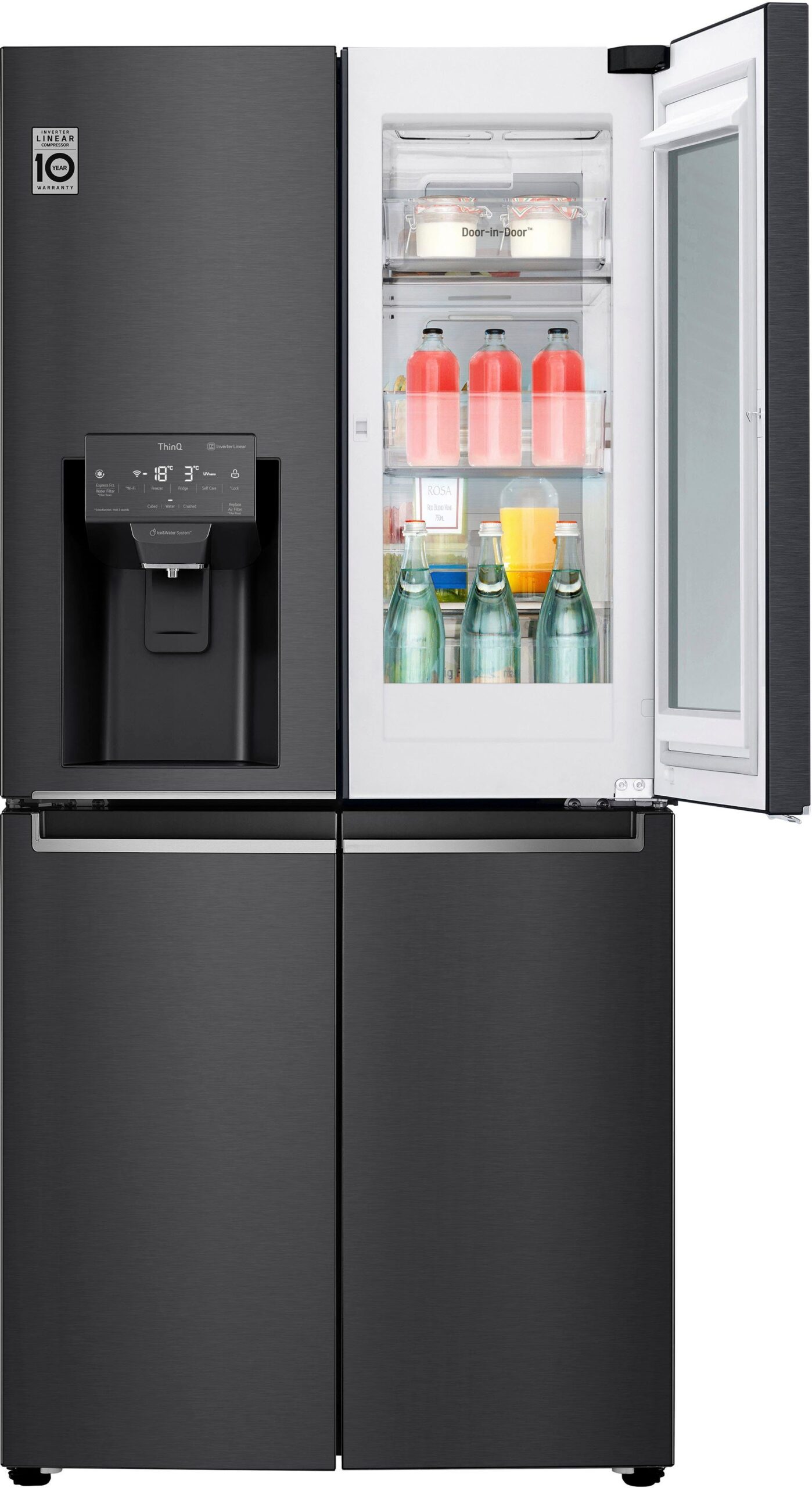 LG Multi Door GMX844MC6F, 178,7 cm hoch, 83,5 cm breit – Bild 5