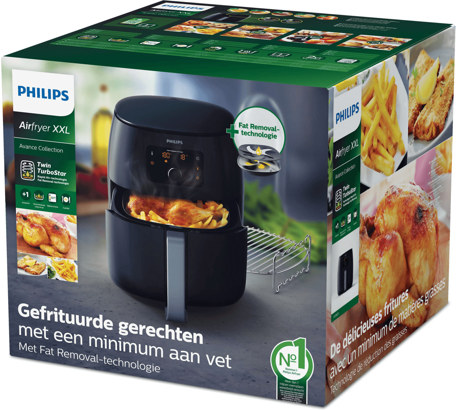 Philips Avance Collection Airfryer XXL HD9651/90 – Bild 4