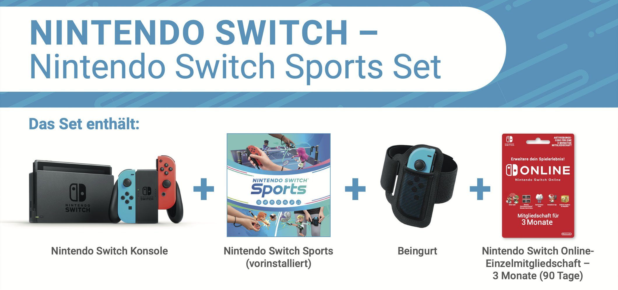 Nintendo Switch r/b + Switch Sports – Bild 5