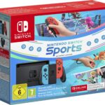 Nintendo Switch r/b + Switch Sports