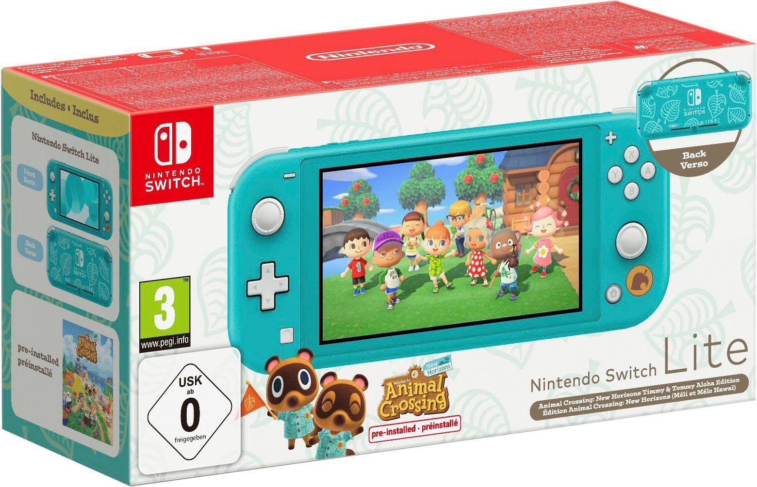 Nintendo Switch Lite Animal Crossing: New Horizons Timmy & Tommy Edition – Bild 3