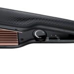 Remington Welleneisen Ceramic Crimp, Kreppeisen, S3580 Keramik-Turmalin-Beschichtung, für Wellen & Volumen, 4-facher Schutz für feines & dickes Haar