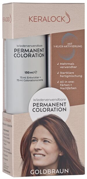 Keralock Coloration Wiederverwendbare Haarfarbe