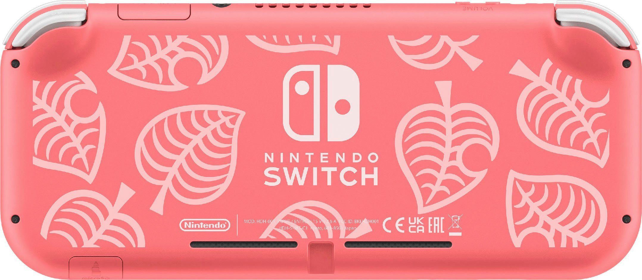 Nintendo Switch Lite Animal Crossing: New Horizons Isabelle Aloha Edition – Bild 6