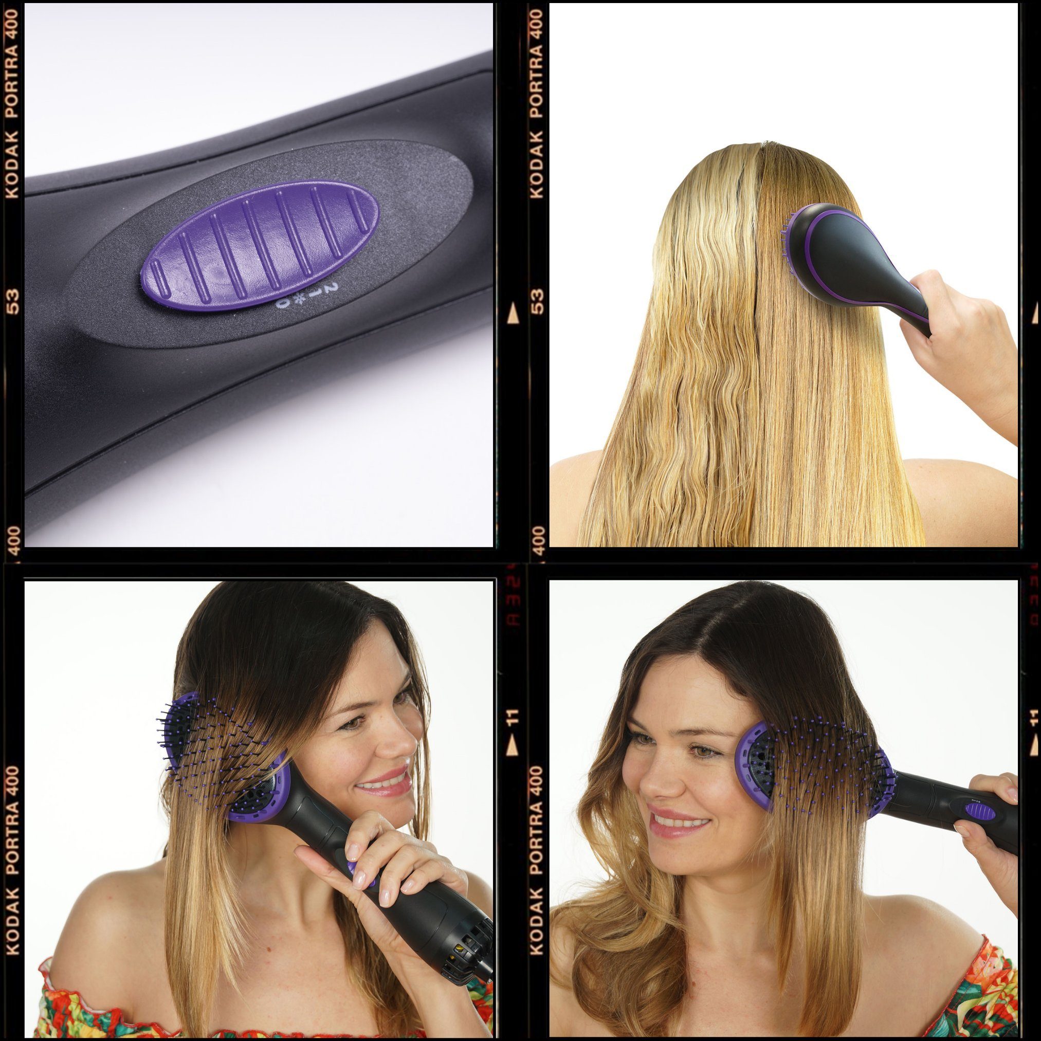 Velform® Warmluftbürste Style & Dry, 2 in 1 Bürste und Haartrockner in einem, 1000 Watt – Bild 9